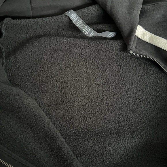 Vuori Restore Hoodie Washed Black S Full Zip Long - Picture 5 of 6